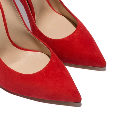 Shop Casadei Blade In Flame Red