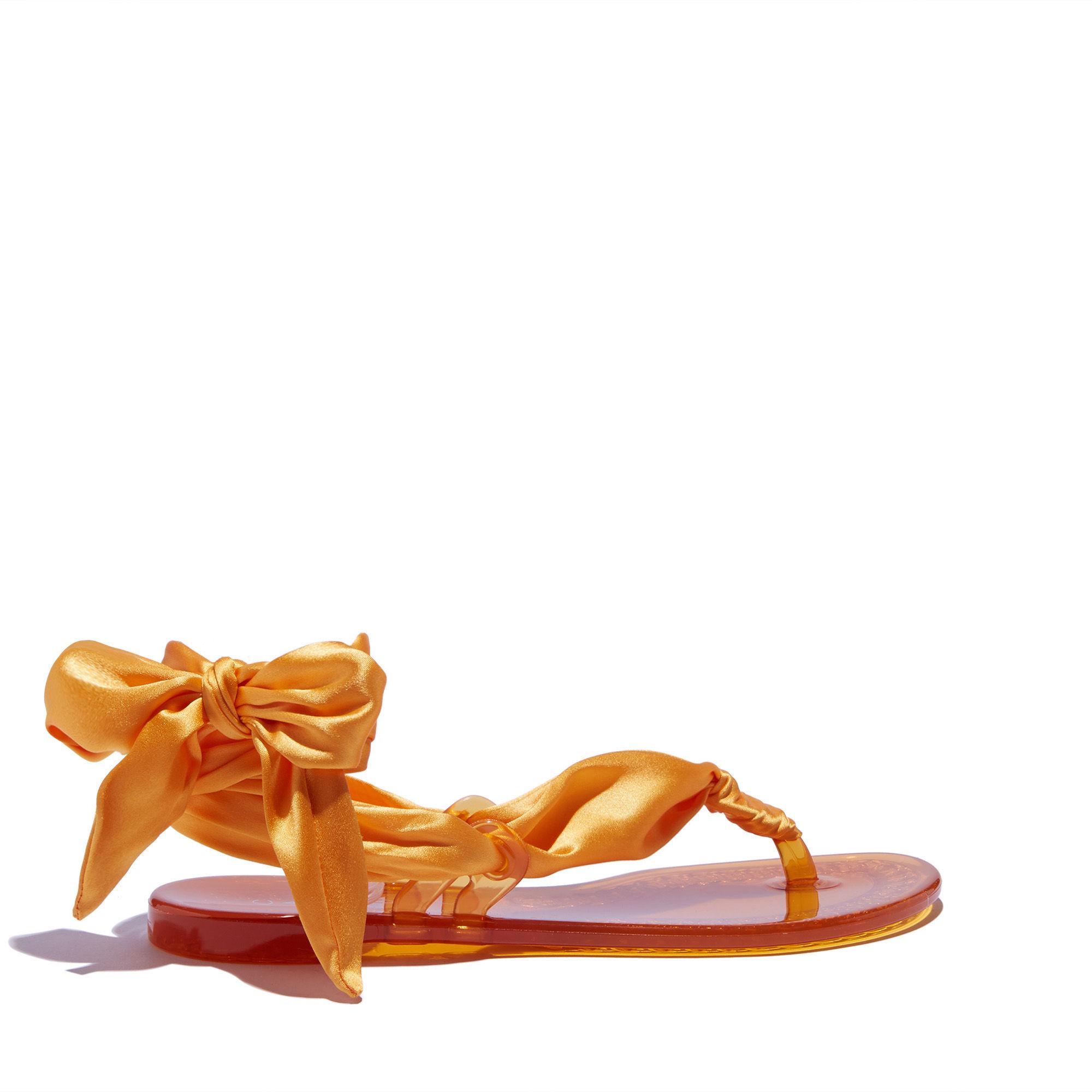 casadei jelly flip flops
