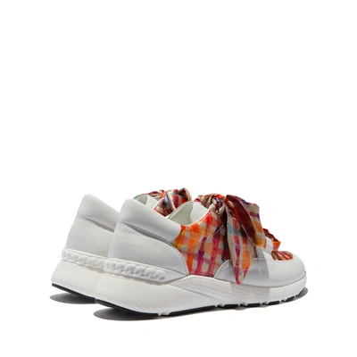 Shop Casadei Runners In White