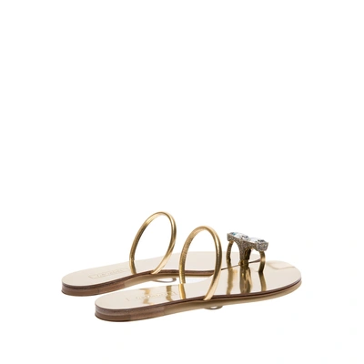 Shop Casadei Soraya In Gold