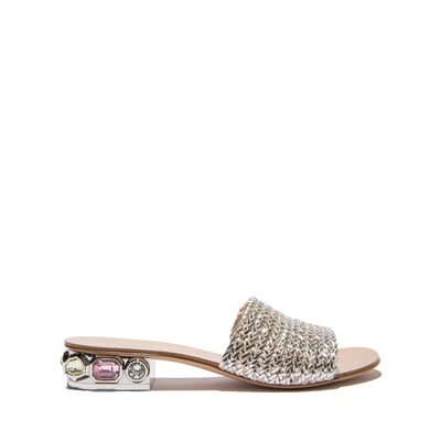 Shop Casadei Daytime In Silver