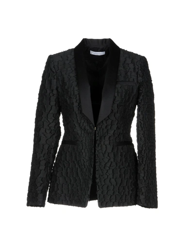 Shop Versace Collection Woman Suit Jacket Black Size 6 Polyester, Polyamide