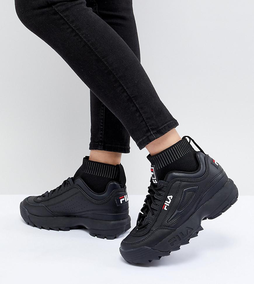 fila disruptor with sock