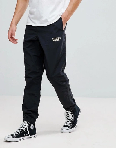 Shop Carhartt Wip Academy Track Pants - Black