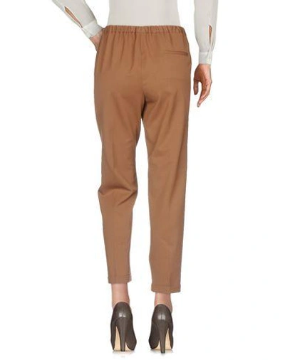 Shop Alberto Biani Casual Pants In Brown