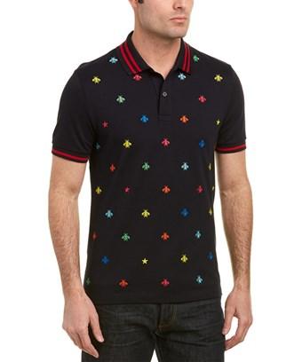 gucci bees and stars polo