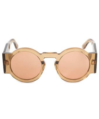 Tom Ford Tatiana Round Sunglasses Ft0603 45e 47 In Crystal Brown | ModeSens