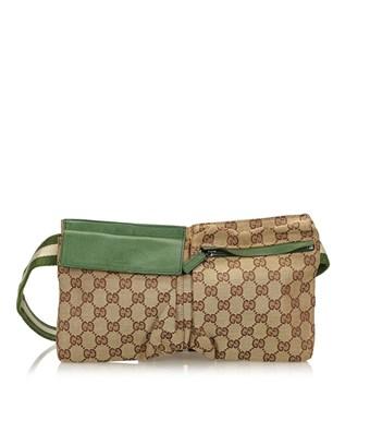 gucci belt bag green