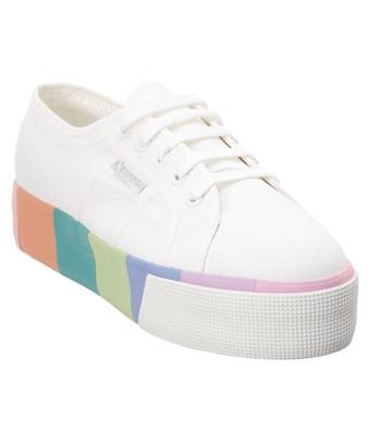 superga colorful platform