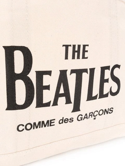 Shop Comme Des Garçons The Beatles X  Tote In Neutrals
