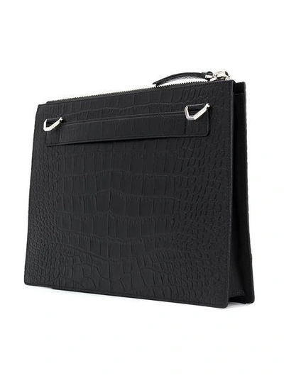Shop Givenchy Embossed Messenger Bag