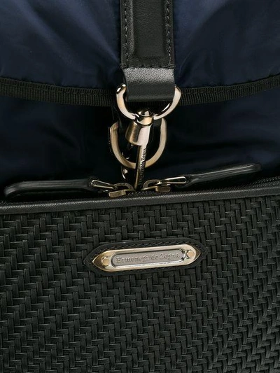 Shop Ermenegildo Zegna Wide Compartment Backpack