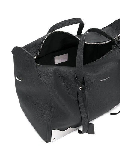 Shop Calvin Klein 205w39nyc Duffle Tote Bag In Black