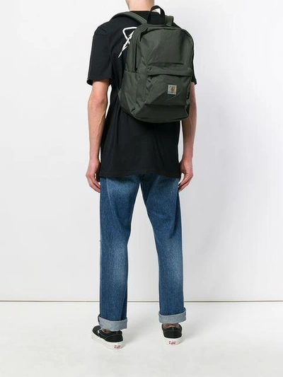 Shop Carhartt Logo Patch Backpack - Green