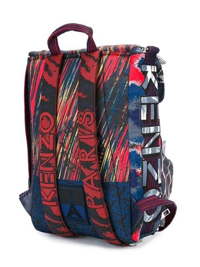 Shop Kenzo Multi Icon Backpack - Multicolour