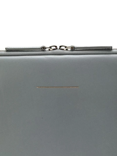 Shop Horizn Studios 15” Zipped Laptop Case In Grey