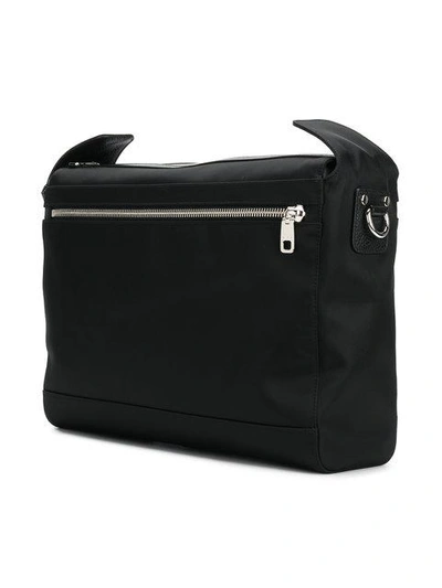 Shop Dolce & Gabbana Branded Strap Messenger Bag In 8b956