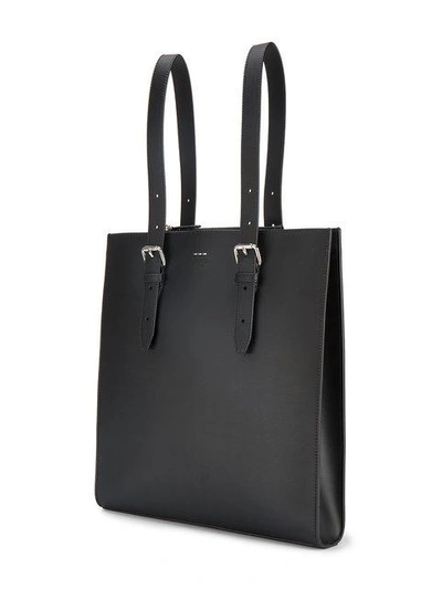 Shop Fendi Shopper Tote Bag - Black