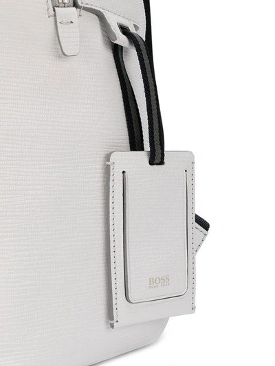 Shop Hugo Boss Boss  Timeless Backpack - White