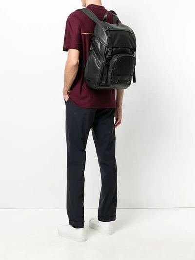 Shop Prada Classic Backpack In Black