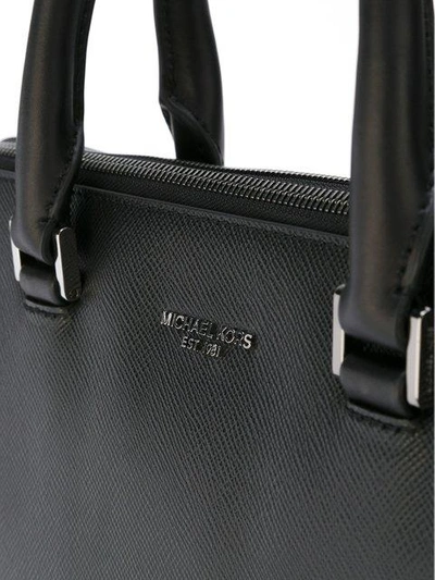 Shop Michael Kors Classic Briefcase In Black