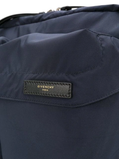 Shop Givenchy Messenger Bag In Blue