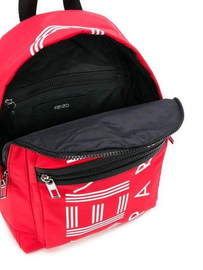 Shop Kenzo Sport Medium Backpack In Red