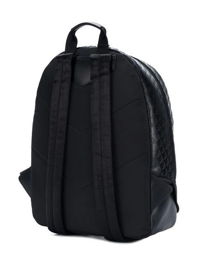 Shop Emporio Armani Regular Shape Backpack In Black