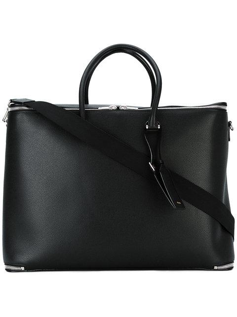 Valextra Oversized Briefcase In Black | ModeSens