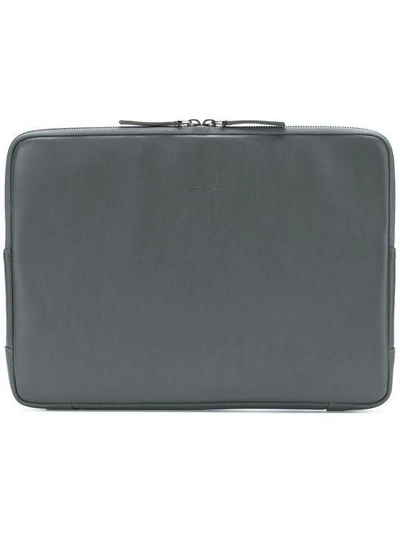 Shop Horizn Studios 13” Zipped Laptop Case In Grey