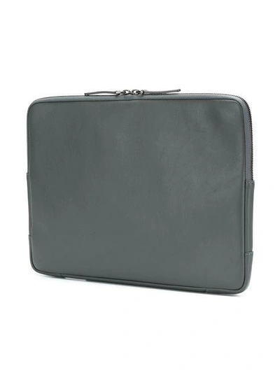 Shop Horizn Studios 13” Zipped Laptop Case In Grey