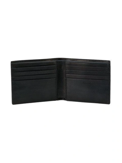 Shop Paul Smith Studded Patterned Wallet In Black