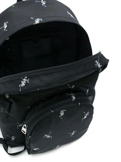 Shop Alexander Mcqueen Funny Bones Backpack