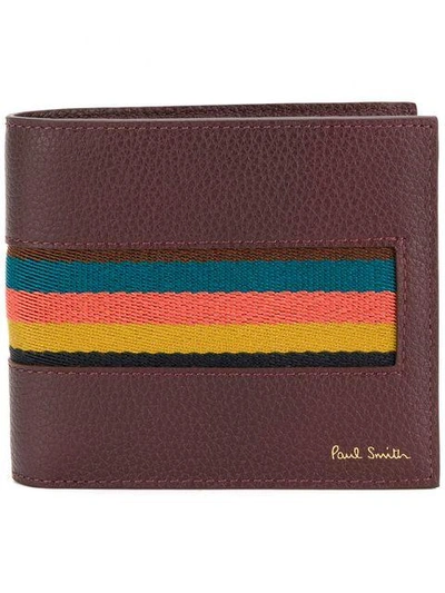 Shop Paul Smith Bright Stripe Webbing Billfold Wallet