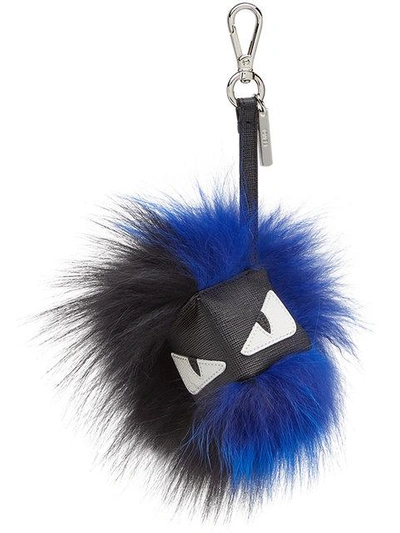 Shop Fendi Bag Bugs Charm - Blue