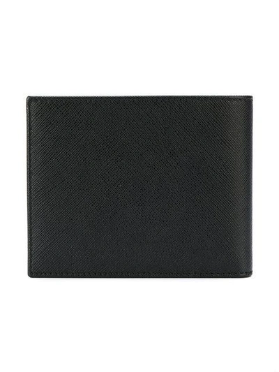 Shop Prada Logo Embossed Cardholder - Black