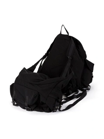 Shop Yohji Yamamoto Multi Pocket Backpack