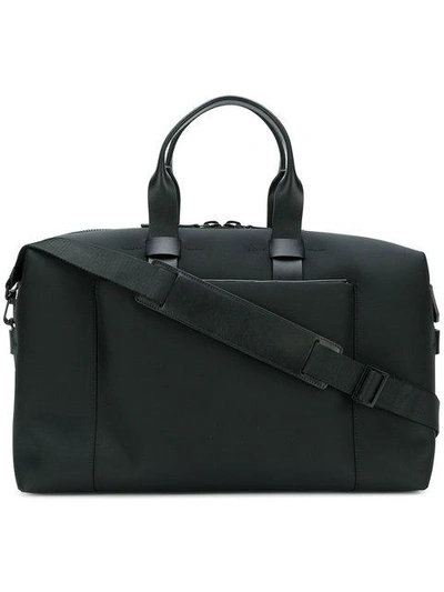 Shop Troubadour Weekender Holdall In Black