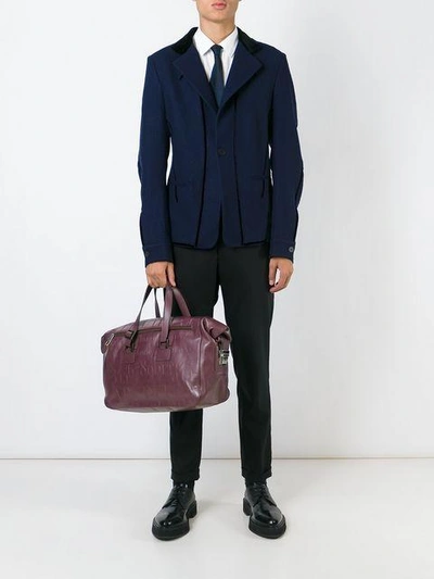 Shop Assouline 'didot' Holdall - Purple