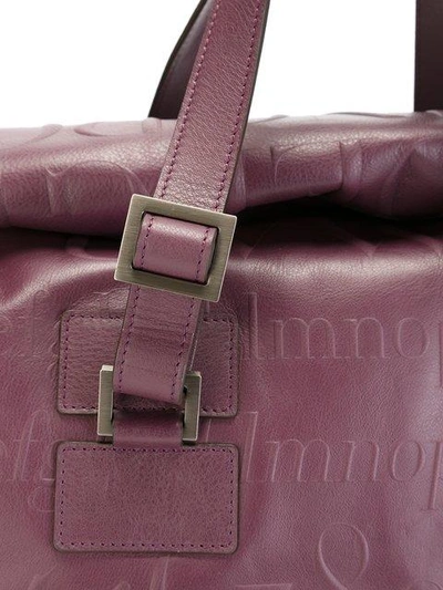 Shop Assouline 'didot' Holdall - Purple