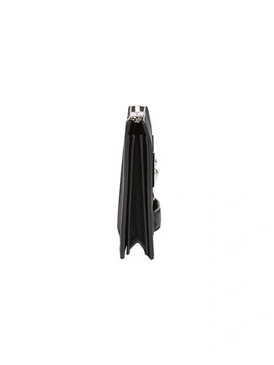 Shop Fendi Bag Bugs-appliqué Clutch In Black