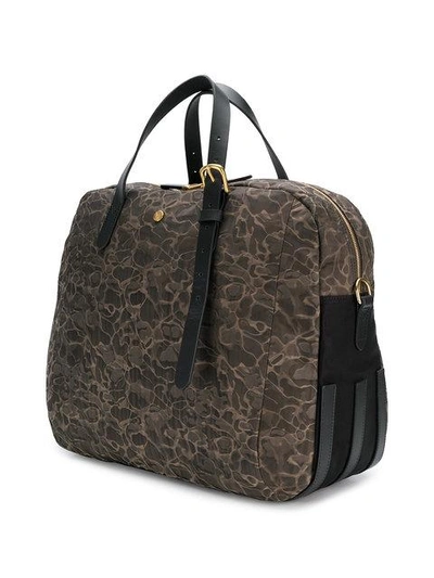 Shop Mismo Printed Holdall - Brown