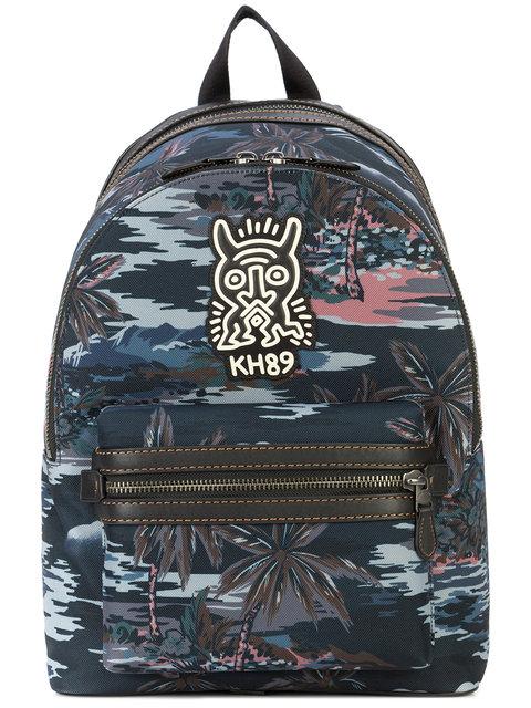 coach x keith haring backpack