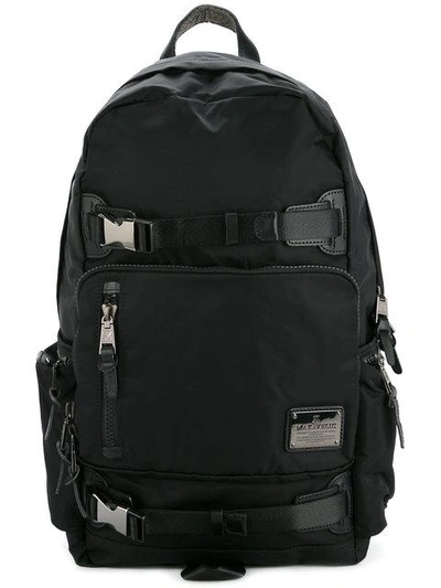 Shop Makavelic Sierra Superiority Bind-up Backpack In Black