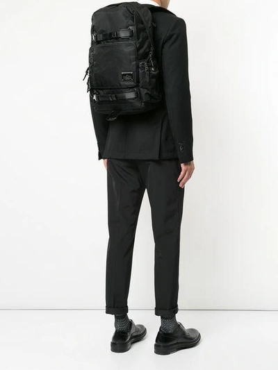 Shop Makavelic Sierra Superiority Bind-up Backpack In Black