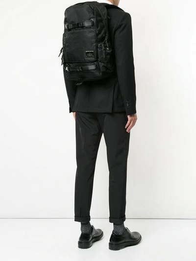Makavelic Sierra Superiority Bind-up Backpack In Black