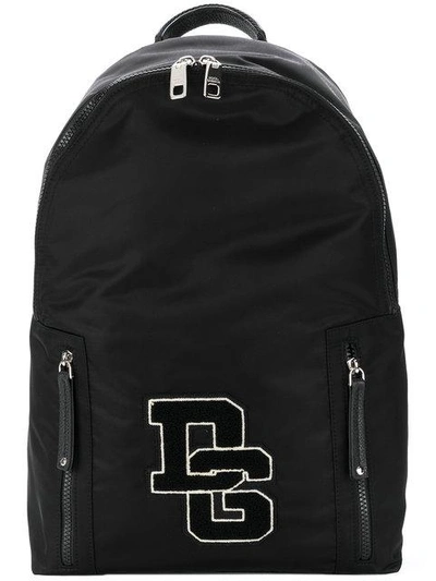 logo patch backpack