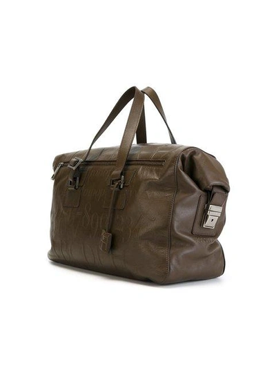 Shop Assouline 'didot' Holdall - Brown