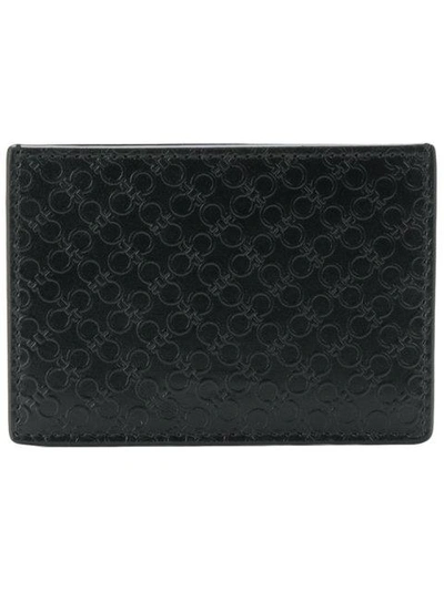 Shop Ferragamo Salvatore  Logo Cardholder - Black