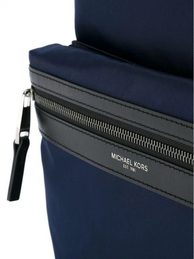 Shop Michael Kors 'kent' Backpack In Blue